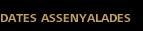 dates assenyalades